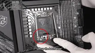 Intel LGA1700 socket processors Installation
