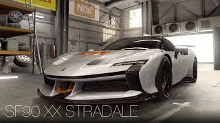 【CSR2】SF90 XX STRADALE &bull; tune & shift &bull; 6.865