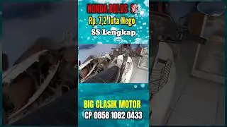 HONDA GRAND BULUS TH 91 HARGA Rp.7,2 JT NEGO READI DI BIG CLASIK MOTOR CISEENG BOGOR
