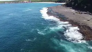 Wave cut platform at Merimbula - East Coast Australia