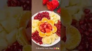 Mix Fruit Chaat 🍽️ #viralrecipe #trendingshorts #cooking #cookingchannel #shorts