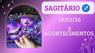 SAGITÁRIO ♐ 19/01/26 Vai acontecer a troca de uma parceria 🫱🏻‍🫲🏼