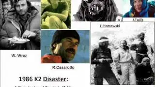 Tribute to the climbers that died in the mountains