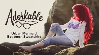 Urban Mermaid Boatneck Sweatshirt | Adorkable Apparel | Whosits & Whatsits