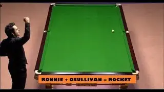 RONNIE O'SULLIVAN THE NAME OF ROCKET!! ROCKS