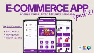 Part 2: Build a Full E-Commerce App in Android Studio using Jetpack Compose