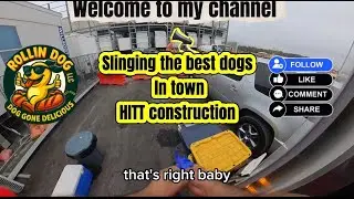 Slinging the best dogs in town at HITT Construction