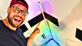 Comprei a Melhor Lumin&aacute;ria LED RGB de Ch&atilde;o | Review Completo e Unboxing