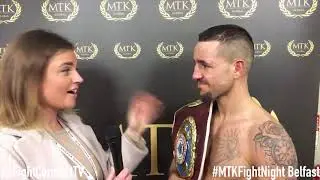 AND NEW... Davey Oliver Joyce talks family & his love for boxing after WBO title win in Belfast