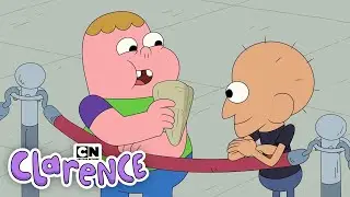Sumo Goes to Prison?? | Clarence | Cartoon Network
