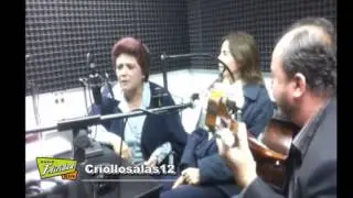 Eva Ayllón con Lucy Avilés, Julie Freundt y Willy Terry en Criollos a las 12