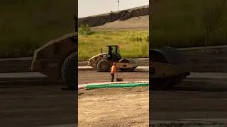 Roadwork💙 #subscribe #beczel #love #road #construction #park #yt #amrs #equipment