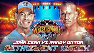 WWE 2K24 John Cena vs Randy Orten (Legend vs Legend) Wrestlemania 41
