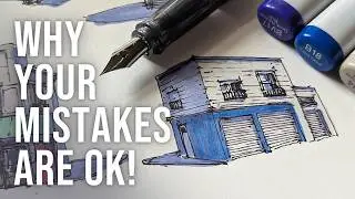 SKETCHING Through Your MISTAKES! Why IMPERFECTION = CHARACTER