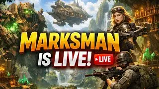 BGMI LIVE WITH MARKSMAN DESTROYING SQUADS🔥 Full Action  #BGMINewUpdate #bgmilive