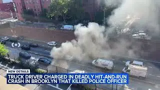 Truck driver charged in deadly hit-and-run that killed NYPD officer