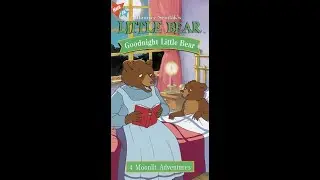 Opening to Goodnight Little Bear 1998 VHS