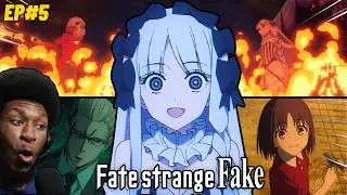 THEY ARE SCARY!! | Fate/Strange Fake Episode 5 REACTION