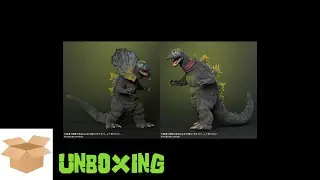 Распаковка фигурки X-Plus Large Monster Series Jirahs Fierce Battle Color Version