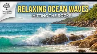Relaxing ocean waves hitting the rocks &ndash; Beruhigendes Meeresrauschen an den Felsen. 🌊🪨