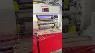 Vented stretch film machine; perforate stretch film #ventedstretchfilm