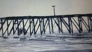 Criss Cross Swing Bridge (Replaced) Highlands  Beach, New Jersey 