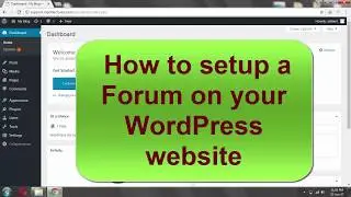How to Setup a forum on your WordPress website - bbpress Plugin