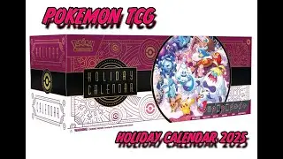 UNBOXING POKEMON TCG HOLIDAY CALENDAR 2025