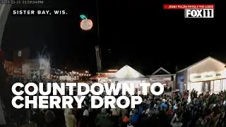 Excitement builds ahead of Door County Cherry Drop in Sister Bay on New Year's Eve