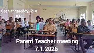 Parent Teacher meeting 7.1.2026
