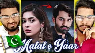 Malal E Yaar OST Reaction | Zain Baid | Azeeka Daniyal | Indian Broz Reaction