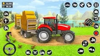 Real Tractor Farming Game &ndash; Hard Level Gameplay
