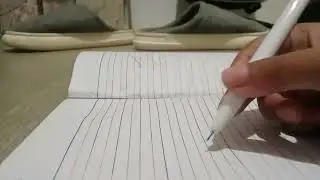 Drawing the giant alien monster from the moon woke up