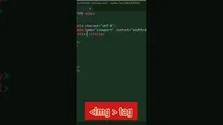 Insert image in HTML | HTML in Image Tag | #shorts #html