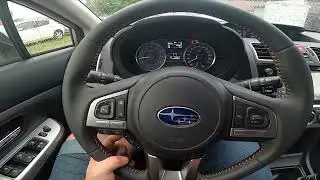 Как войти и управлять цифровым спидометром в Subaru XV (2012&ndash;2017)