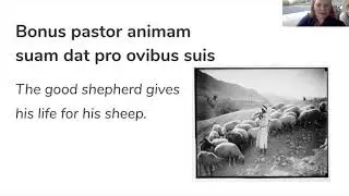 Form 2 Latin 4/23 Proverb and Song