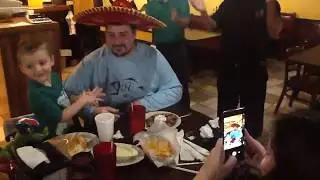 Josh Carr birthday at el nopal