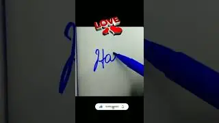 HARVEL name in cursive handwriting #calligraphy #cursive #art #names #learn #cursivewriting #short