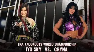 Iyo Sky vs. Chyna | TNA Knockouts Championship | WWE 2K25 Fantasy Warfare