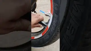 Bike tyre LED light installation 😱 || Tyre light bike || #tyre #ledlights #shorts #viral #ytshorts