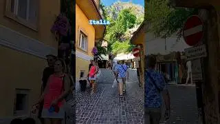 Walk in italian streets #italy #shorts #travelvlog #traveltips #fy #europe #explore