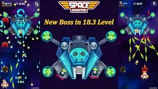 Space Shooter | Defeat Level 18.3 - Boss Blue Ship - Professionally 😎 DIRECT TUTORIAL 🚀 By Apache