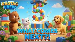 Counting to 5 with the Cutest Animals! 🐶🐱🐻