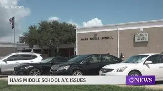 Students picked up early after air conditioning goes out at Haas Middle School