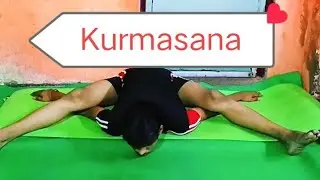 Longest duration to hold tortoise ( Kurmasana ) by Nikhil Kanoojiya #Yoga #internationalyogaday
