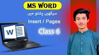 Class 6 Ms word Insert pages 