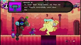 Underhero game chimp boss fight