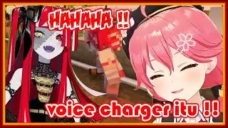 [ Hololive sub indo ] Semua ngakak ketika ollie pake voice charger !!