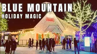 [4K]🇨🇦🎄CHRISTMAS MAGIC at Blue Mountain Village/ Nov 2024!