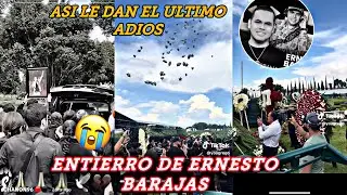 ENTIERRO DE ERNESTO BARAJAS VOCALISTA DE ENIGMA NORTE&Ntilde;O ASI LE DAN EL ULTIMO ADIOS